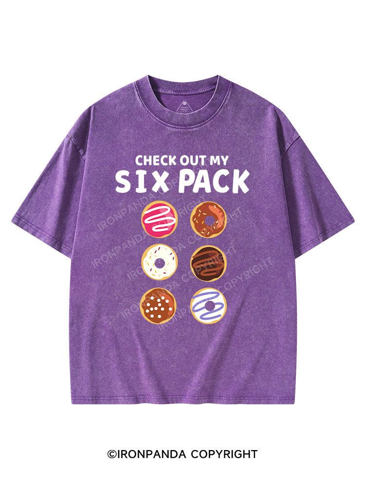 CHECK OUT MY SIX PACK VINTAGE GYM SHIRT