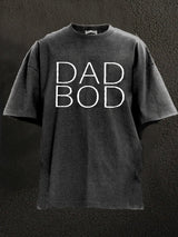 Dad Bod Washed Gym Shirt