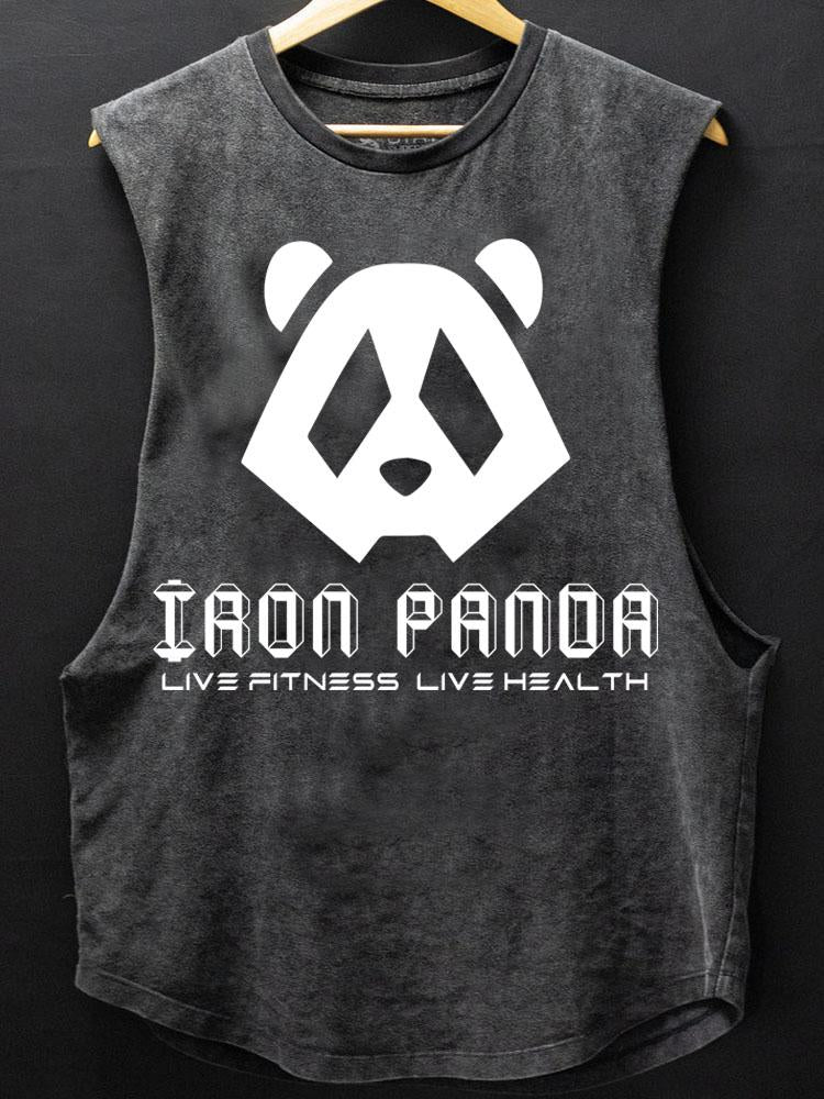 Iron Panda Scoop Bottom Cotton Tank