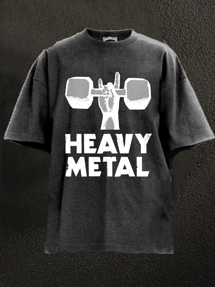 Heavy Metal Washed Gym Shirt