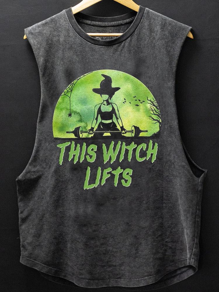 This Witch Lifts Bottom Cotton Tank